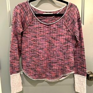 We The Free long sleeve crop shirt.